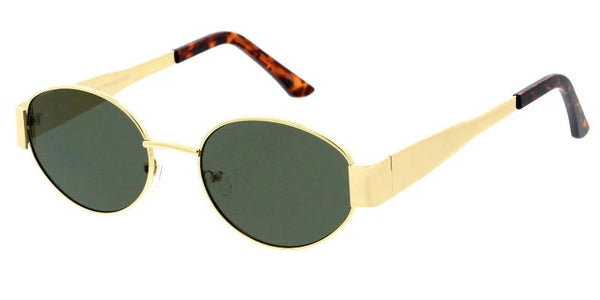Item: 5351 Unisex Metal Small Vintage Inspired Round Frame