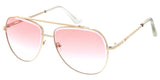 Item: 5318 Unisex Large Metal Aviator Frame