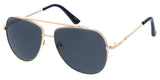 Item: 5318 Unisex Large Metal Aviator Frame
