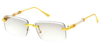Item:5333  Luxury Rimless Gradient Rectangular