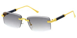 Item:5333  Luxury Rimless Gradient Rectangular