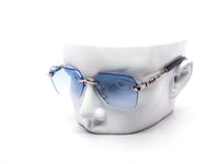 Item: 5337 Hexagonal Rimless Luxury Sunglasses