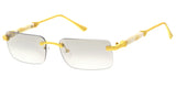 Item: 5338 Unisex Metal Medium Vintage Inspired Rectangle Frame
