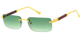 Item: 5338 Unisex Metal Medium Vintage Inspired Rectangle Frame