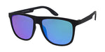 Item: 6946ME/RV Men's Plastic Casual Soft Rubberized Finish Frame w/ Color Mirror Lens