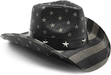 GCN- Cowboy 009 American Flag Eagle Cowboy Hats For Unisex 's Vintage Classic - Unit of Sale: Dozen