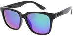 Item: 7273KSH/RV "KUSH" Plastic Frame w/ Color Mirror Lens Sunglasses