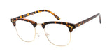 Item: 7717BLF/CLR Unisex Combo Medium Clubber Frame w/ Blue Light Filtering Clear Lens Computer Glasses