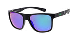 Item: 7766KSH/RV "KUSH" Plastic Medium Flat Top Frame w/ Color Mirror Lens