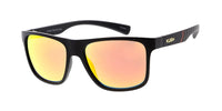 Item: 7766KSH/RV "KUSH" Plastic Medium Flat Top Frame w/ Color Mirror Lens
