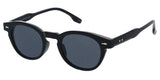 Item: 80601 Unisex Plastic Medium Round Hipster Frame w/ Metal Details