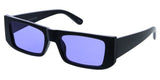 Item: 80675COL Unisex Plastic Medium Square Frame w/ Color Lens