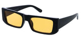 Item: 80675COL Unisex Plastic Medium Square Frame w/ Color Lens
