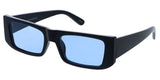 Item: 80675COL Unisex Plastic Medium Square Frame w/ Color Lens