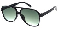 Item:80837COL Unisex Large Plastic Aviator Frame w/ Color Lens