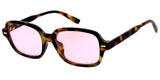 Item:  80846COL Unisex Large Plastic Square Frame w/ Color Lens