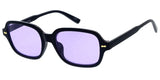 Item:  80846COL Unisex Large Plastic Square Frame w/ Color Lens