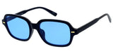Item:  80846COL Unisex Large Plastic Square Frame w/ Color Lens