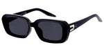 Item: 80941 Women's Plastic Medium Rectangular Frame w/ Metal Accent on Temple
