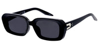 Item: 80941 Women's Plastic Medium Rectangular Frame w/ Metal Accent on Temple