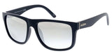 Item: 80955KSH/RV KUSH Men's Plastic Casual Large Square Frame w/ Color Mirror Lens