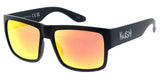 Title: 80975KSH/RV KUSH Men's Plastic Casual Large Square Frame w/ Color Mirror Lens