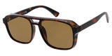 Item: 80988 Unisex Large Plastic Aviator Frame