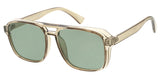 Item: 80988 Unisex Large Plastic Aviator Frame