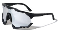 Item: BP0184-CM Color Mirror One Piece Shield Lens Sports
