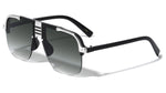 Item: P30486  Semi Rimless Flat Top Frontal Plate Aviators