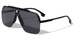 Item: P6671  Oversized Rimless Aviators Fashion