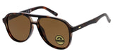 Item: POLF1035 Unisex Large Plastic Aviator Frame w/ Polarized Lens