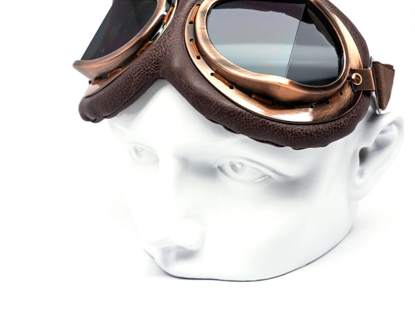 steampunk biker goggles Item: PT643 Novelty Steampunk Motorcycle Goggles – G City Sunglasses