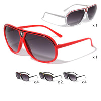 Item: P8542-KN  "Khan" Aviators Unisex Sunglasses