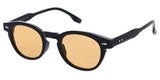 Item: 80601 Unisex Plastic Medium Round Hipster Frame w/ Metal Details