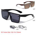 Item: P6626 Charismatic Distinctive Panel Lens Half Round Frame Ladies