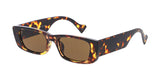 Item: 7998 Women's Plastic Small Rectangular Hipster Vintage Inspired Frame