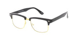 Item: 9831CLR Unisex Combo Small Square Clubbers w/ Clear Lens