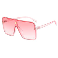 Item: F5215AG Luxury Womens Clear Rimless Big Square Frame Shades