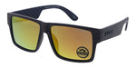 Item: KU-POL022RV "KUSH" Large Rectangular Flat Top Faux Woodgrain Frame w/ Polarized Color MirrorLens