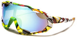 Item: SPG001  Shield Street Art Men'S Frame w/ Color Mirror Lens