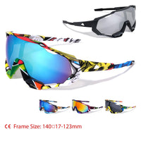 Item: SPG001  Shield Street Art Men'S Frame w/ Color Mirror Lens